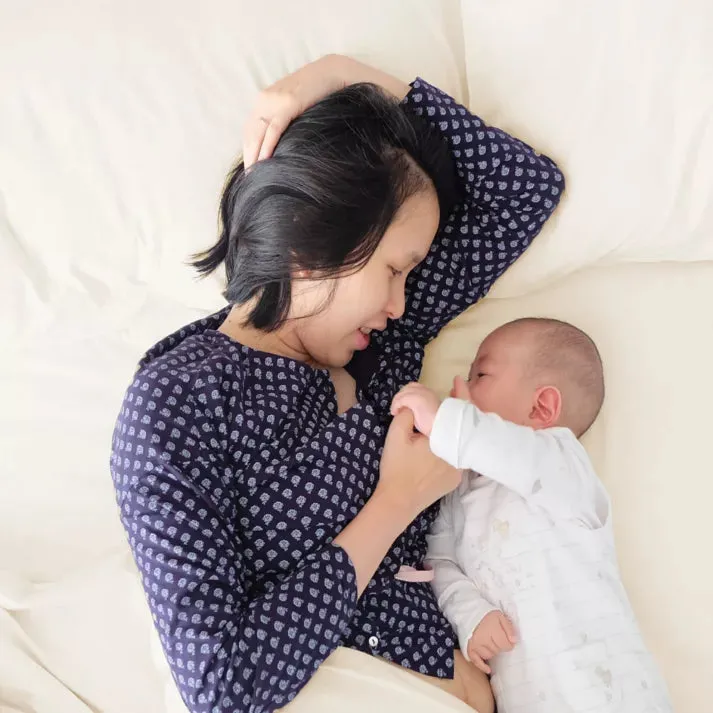 100% Bamboo Maternity Sheet Set, King - Ivory