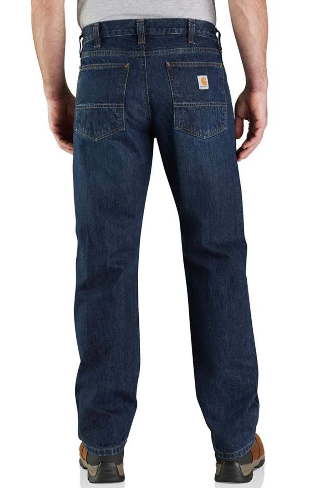 (105119) Relaxed Fit 5-Pocket Jean - Bay