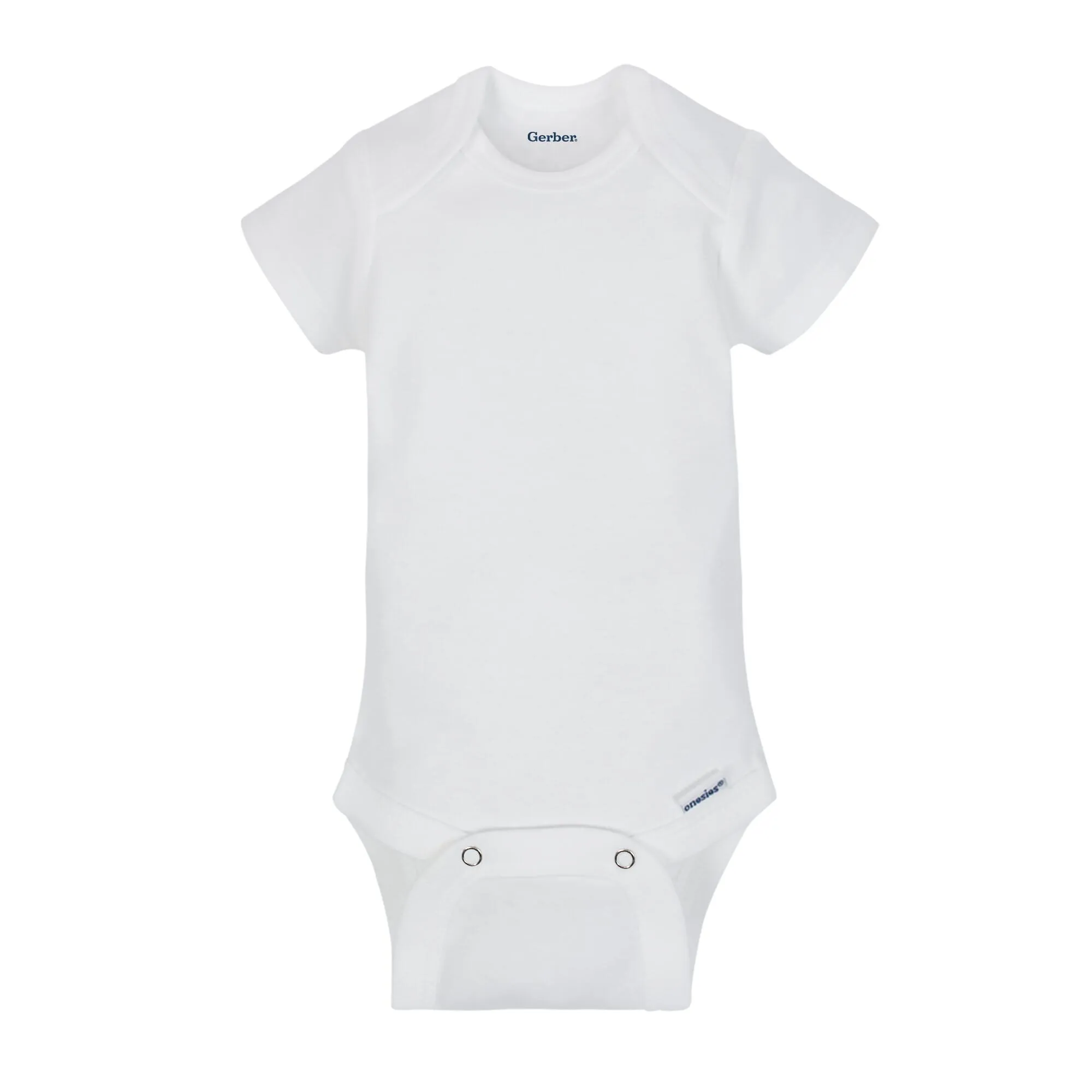 15-Pack Grow-With-Me White Short Sleeve Onesies® Bodysuit Assorted Size Set