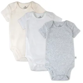 3-Pack Organic Cotton Short Sleeve Bodysuits