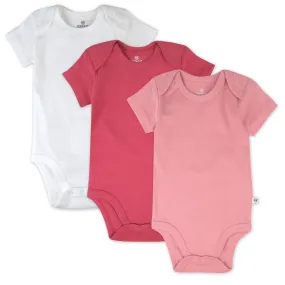 3-Pack Organic Cotton Short Sleeve Bodysuits