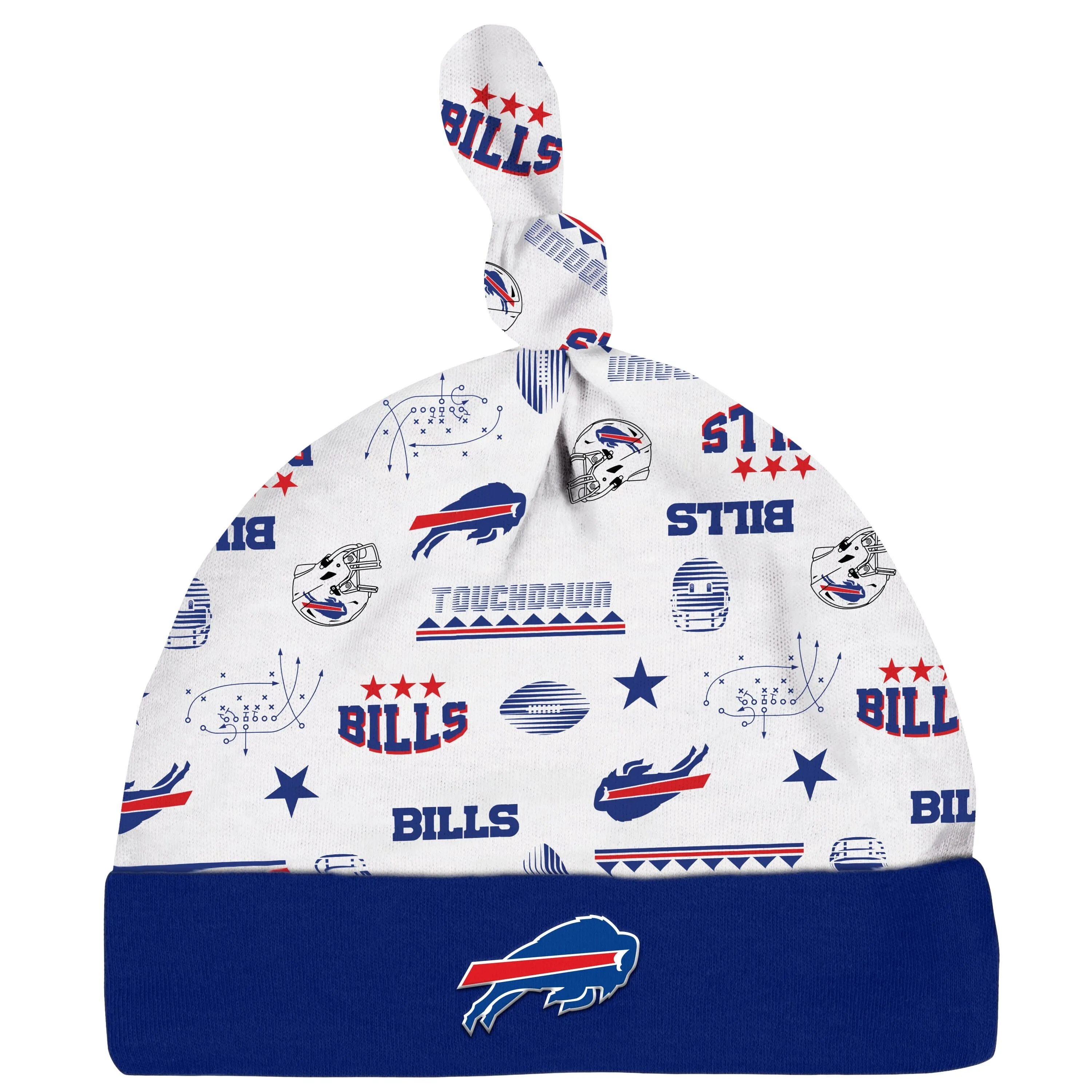 3-Piece Baby Boys Buffalo Bills Bodysuit, Sleep 'N Play, and Cap Set