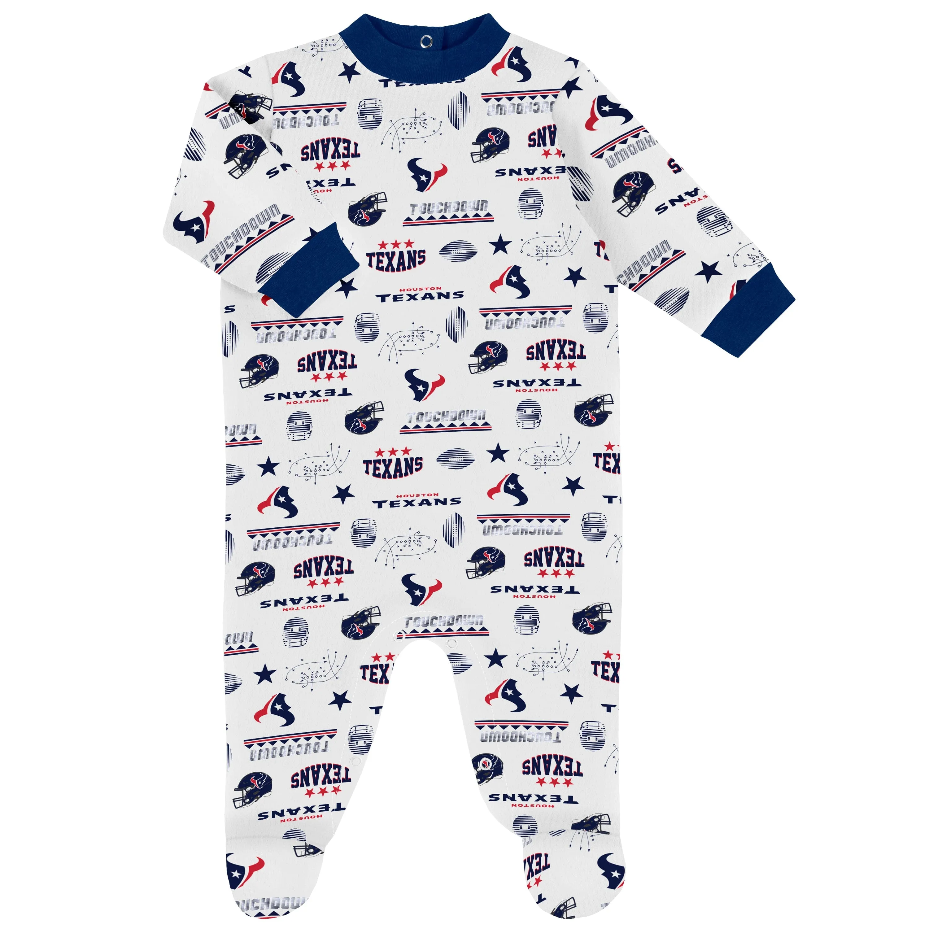 3-Piece Baby Boys Houston Texans Bodysuit, Sleep 'N Play, and Cap Set