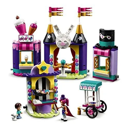 41687 Friends Magical Funfair Stalls Fairground Carnival Set