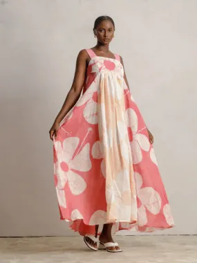 AGA CULTURE Arike Sai Gobe floor-length dress