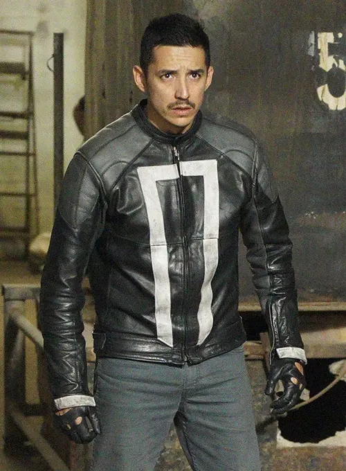 Agents of Shield Robbie Reyes Style Leather Jacket