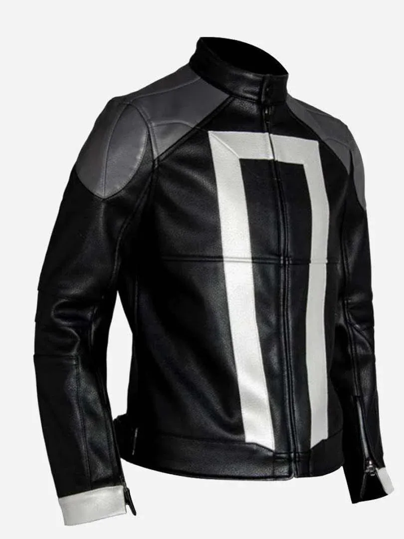 Agents of Shield Robbie Reyes Style Leather Jacket