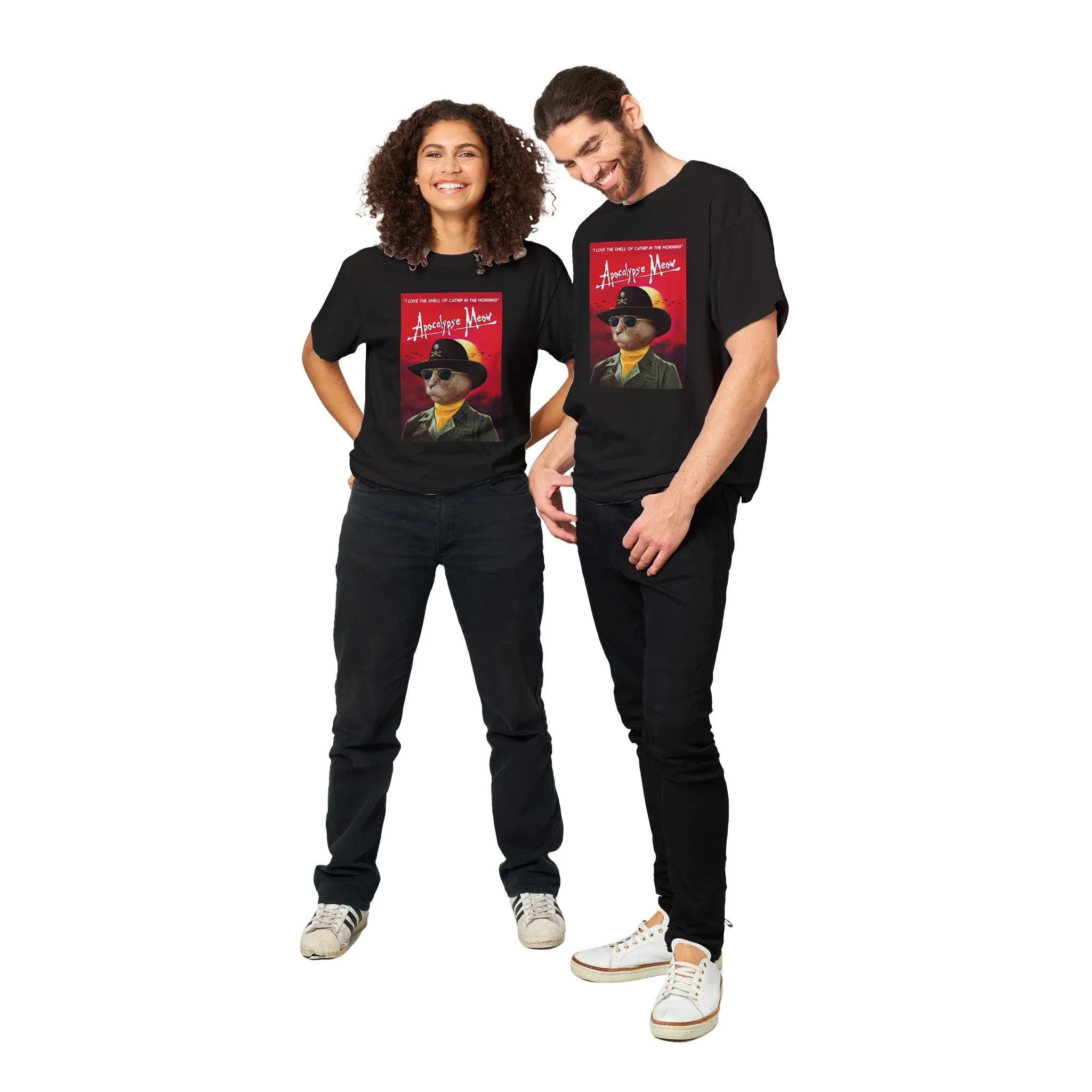 Apocalypse Meow Heavyweight Unisex Crewneck T-shirt