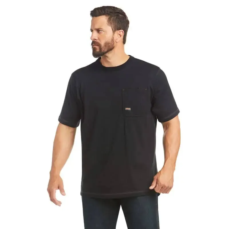 ARIAT - Men's Rebar Workman Logo T-shirt, Black