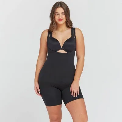 ASSETS by SPANX  Women's Remarkable Results All-In-One Body Slimmer - Black 1X