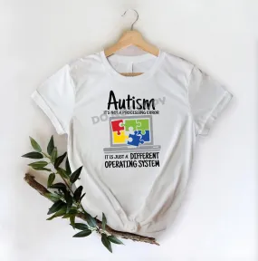 Autism It's Not A Processing Error  - DTF Transfer