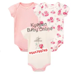 Baby Body Suit (Paris) 3pcs