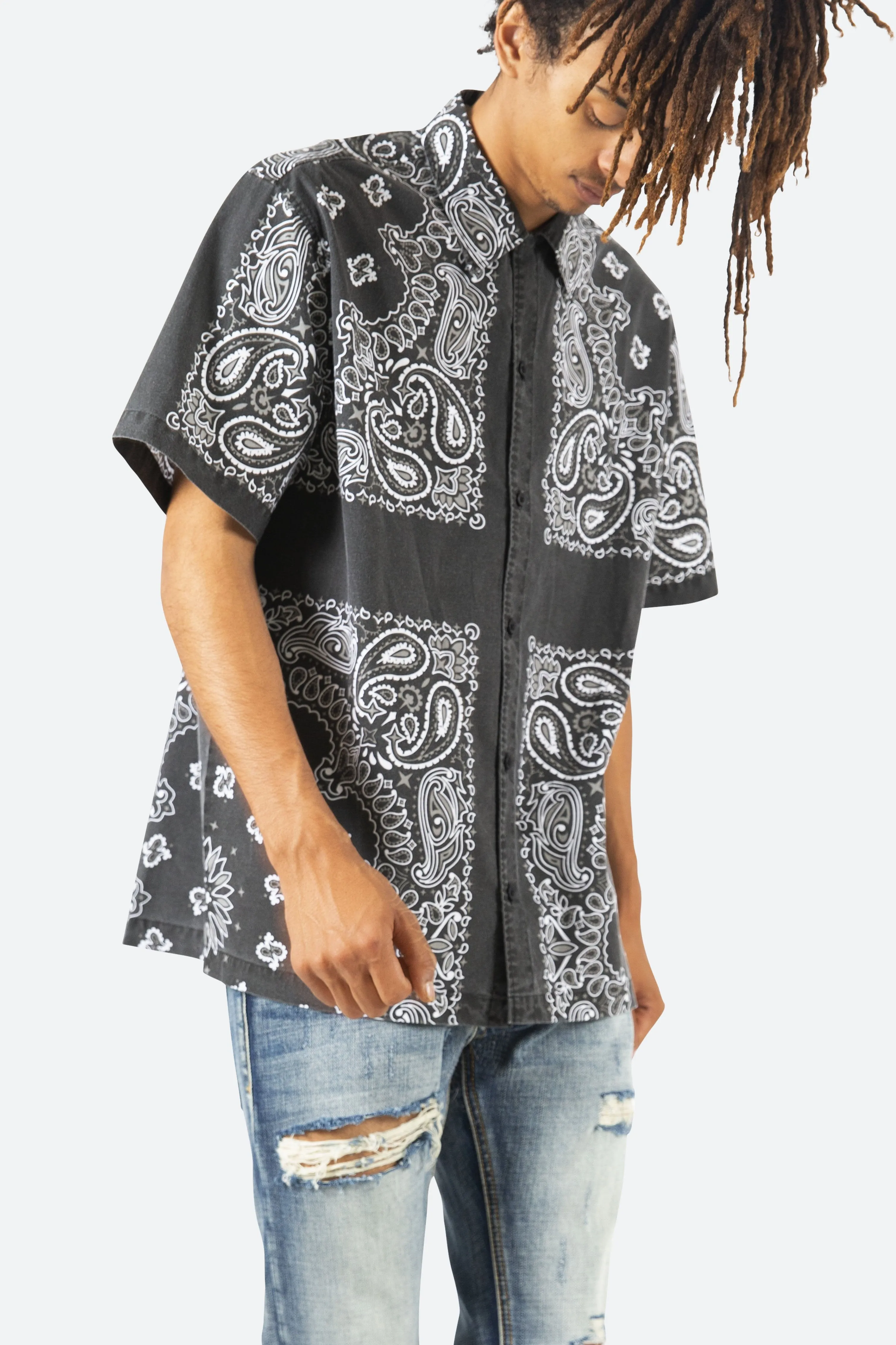 Bandana Shirt - Black