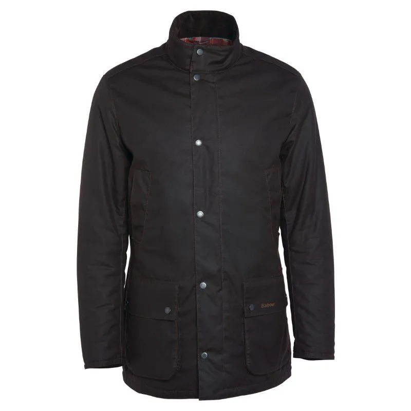 Barbour Bedale Mens Wax Mac Jacket - Rustic