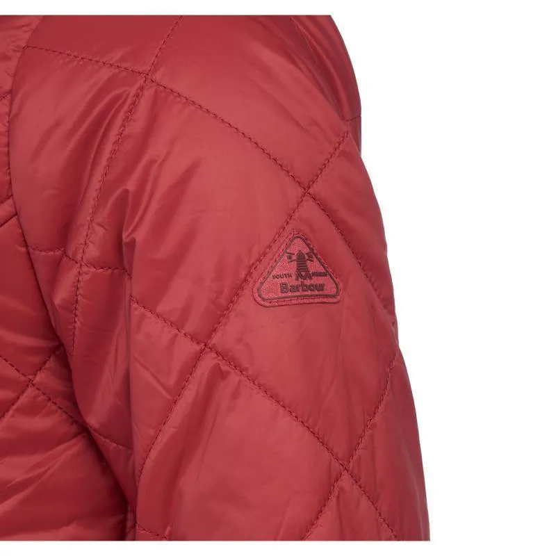 Barbour Petrel Ladies Quilted Jacket - Burnt Red