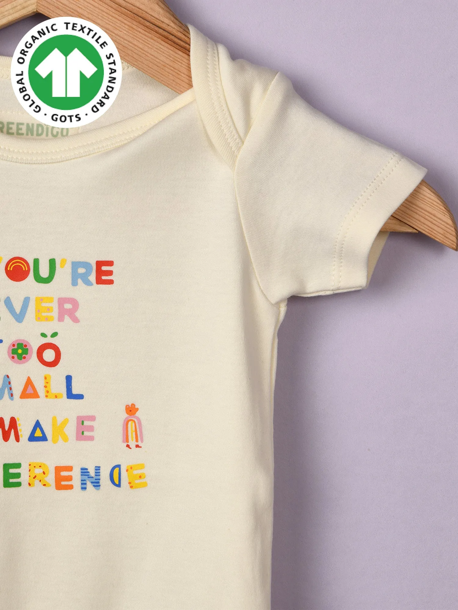 Be the change - Organic Cotton Bodysuit