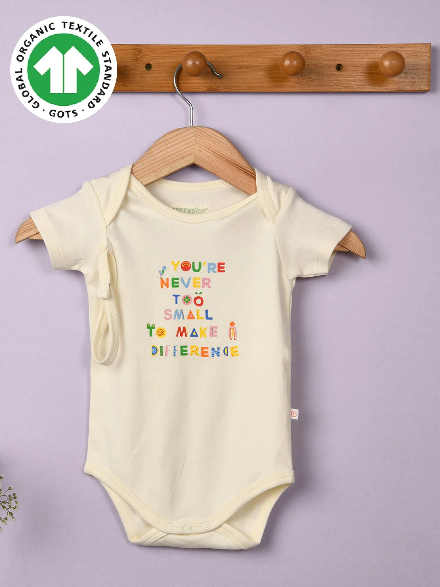 Be the change - Organic Cotton Bodysuit