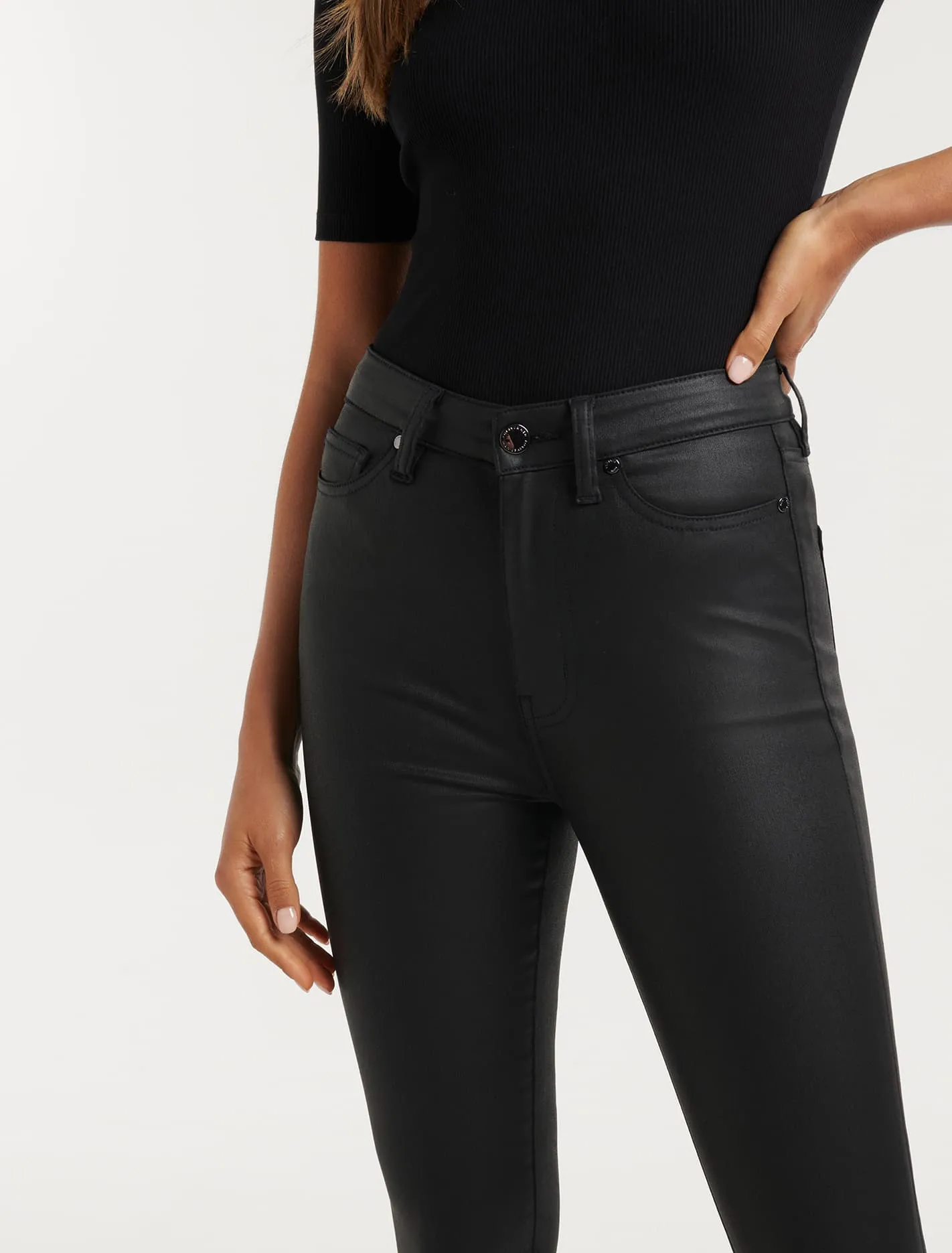 Bella Cropped High Rise Sculpting Jean