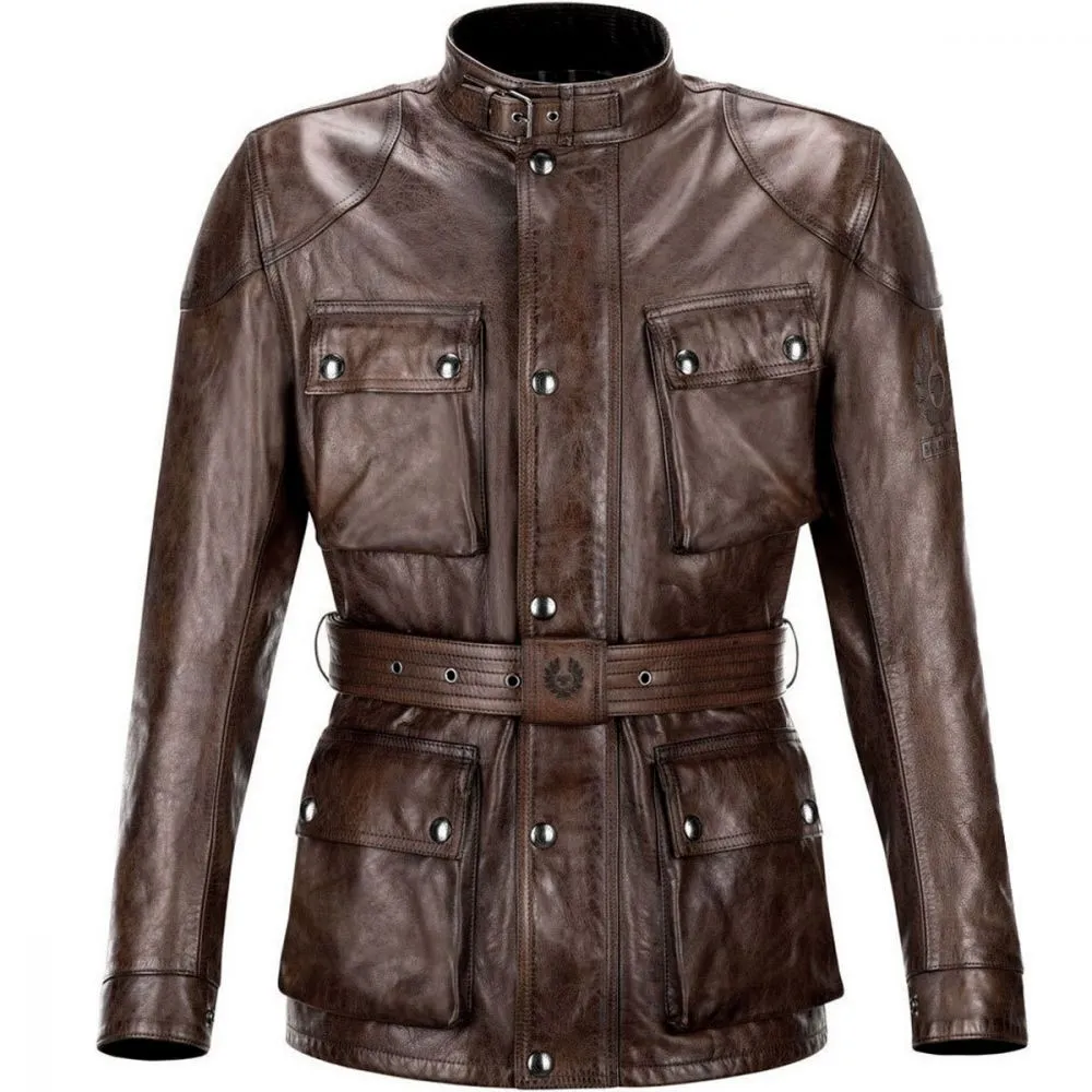 Belstaff Classic Tourist Trophy Men's Leather Jacket