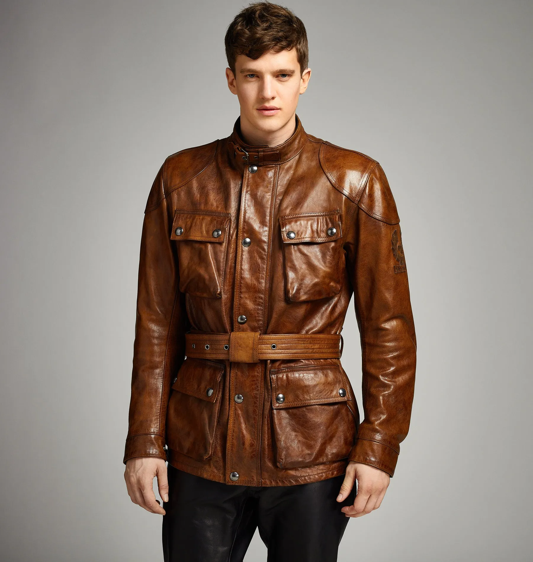 Belstaff Classic Tourist Trophy Men's Leather Jacket