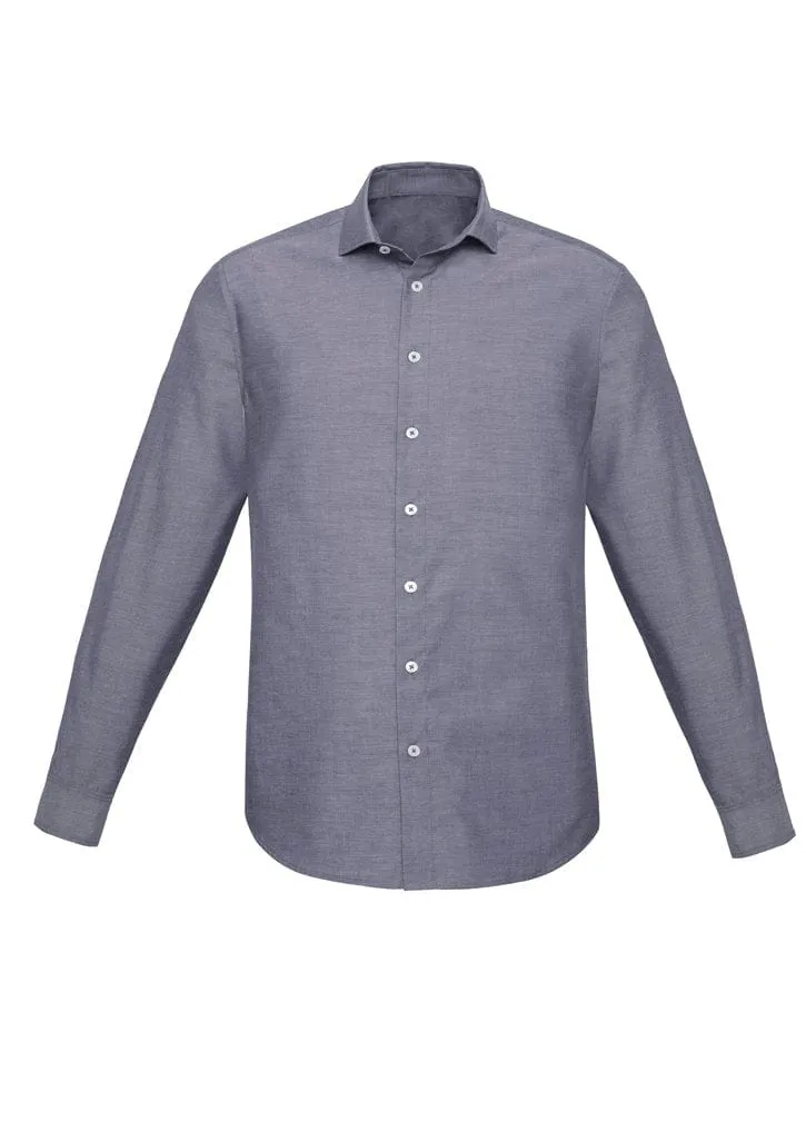 Biz Corporate Men's Charlie Slim Fit L/S Shirt RS969ML