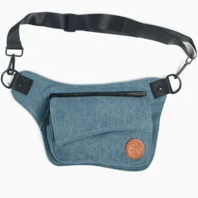 Blue Denim Hip Bag