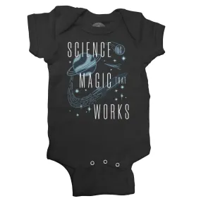 Boredwalk - Science is Magic That Works Infant Bodysuit - Unisex Fit