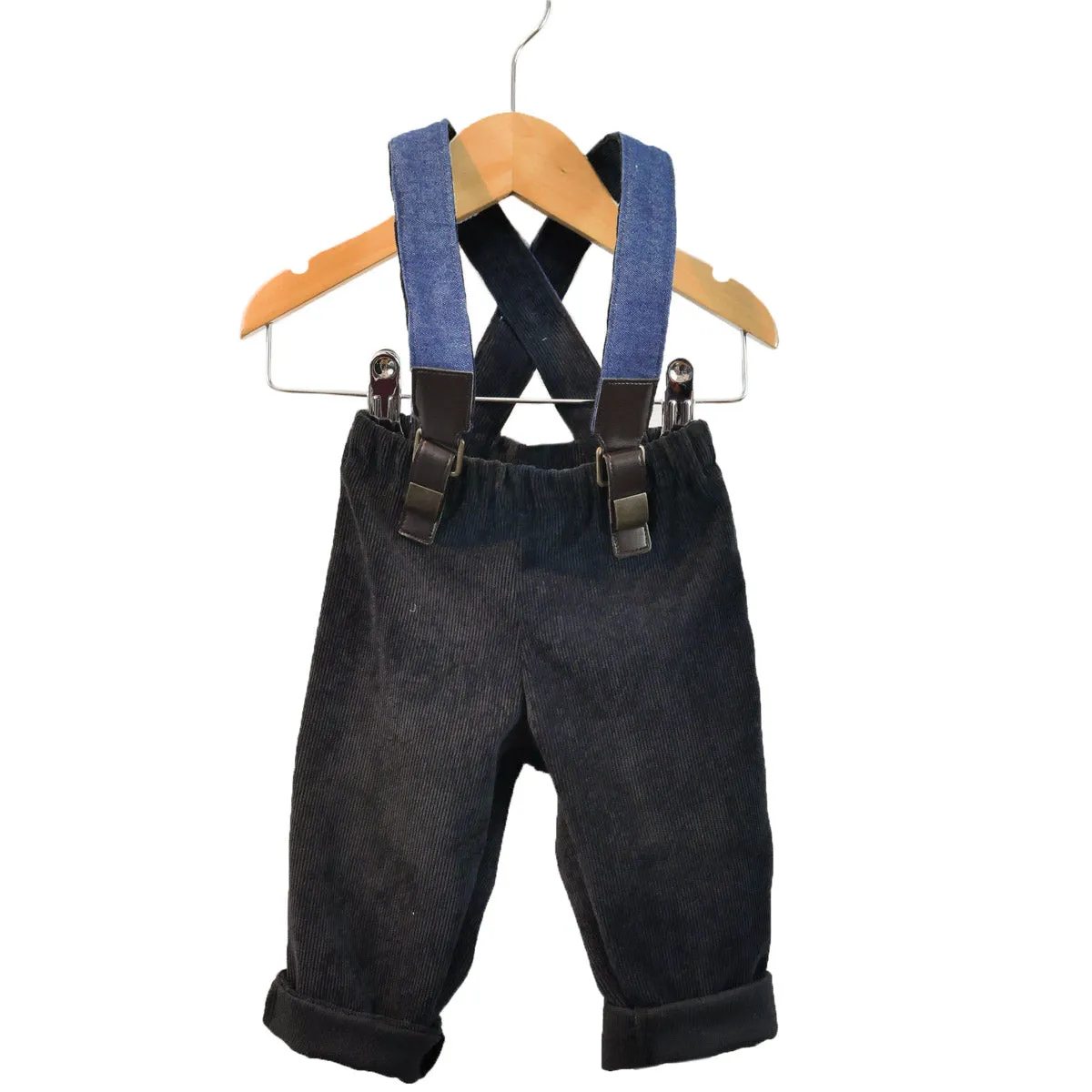 BRIGHTON Pants/shorty with Suspenders - 6M/4Y - PDF Sewing Pattern