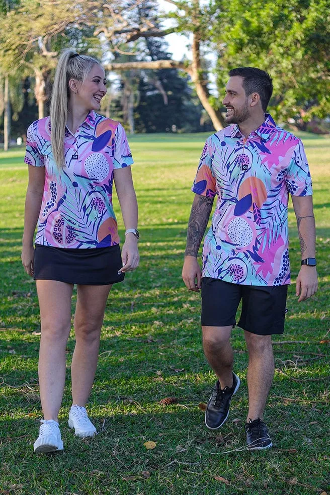 CA Ladies Funky Golf Shirt | Palm Fruits