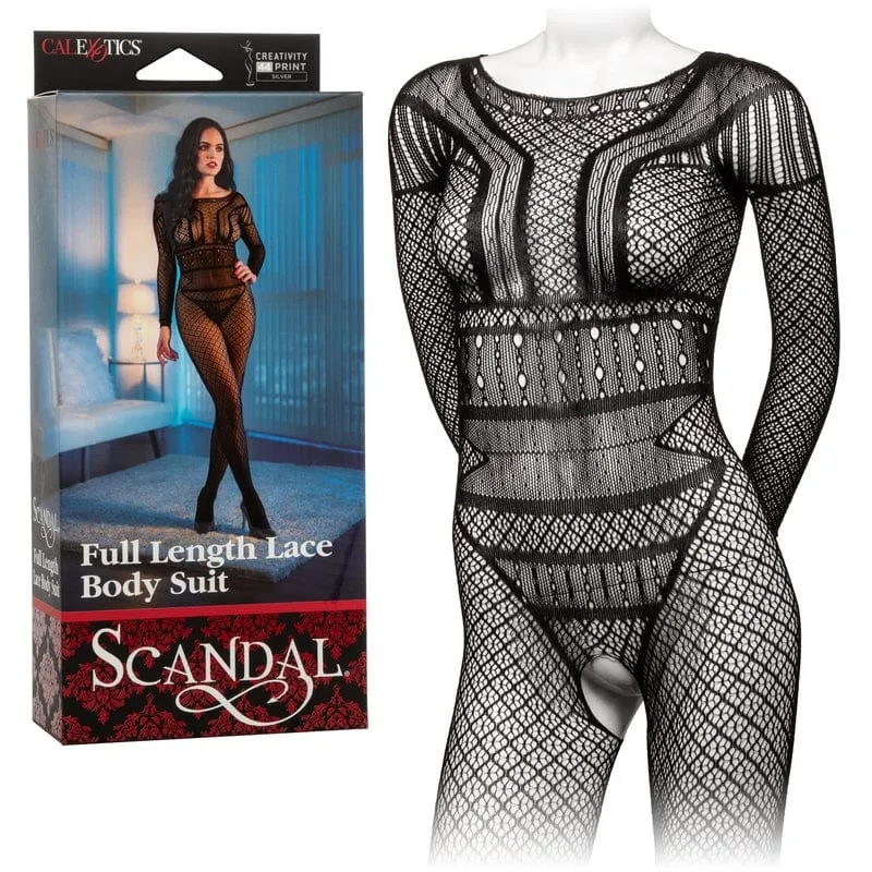 Calexotics Scandal Full Length Lace Body Suit