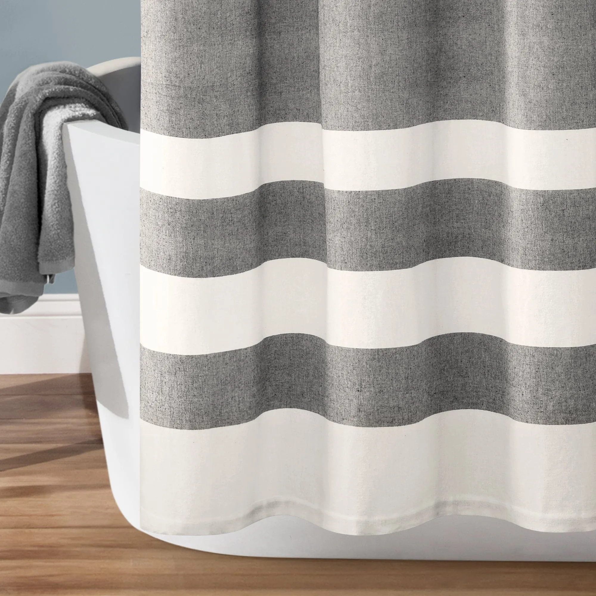 Cape Cod Stripe Yarn Dyed Cotton Shower Curtain