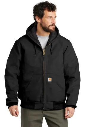 Carhartt Men's Quilted-Flannel-Lined Duck Active Jacket CTSJ140