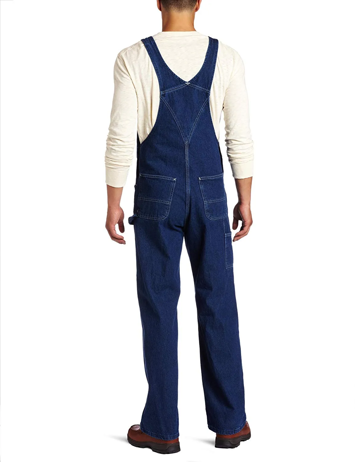 Carhartt Men's Washed Denim Bib Overall/Unlined R07