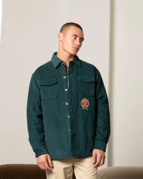 Carre Corduroy Trade Jacket Forest Green