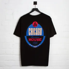 Chicago House Back Print - Tshirt - Black