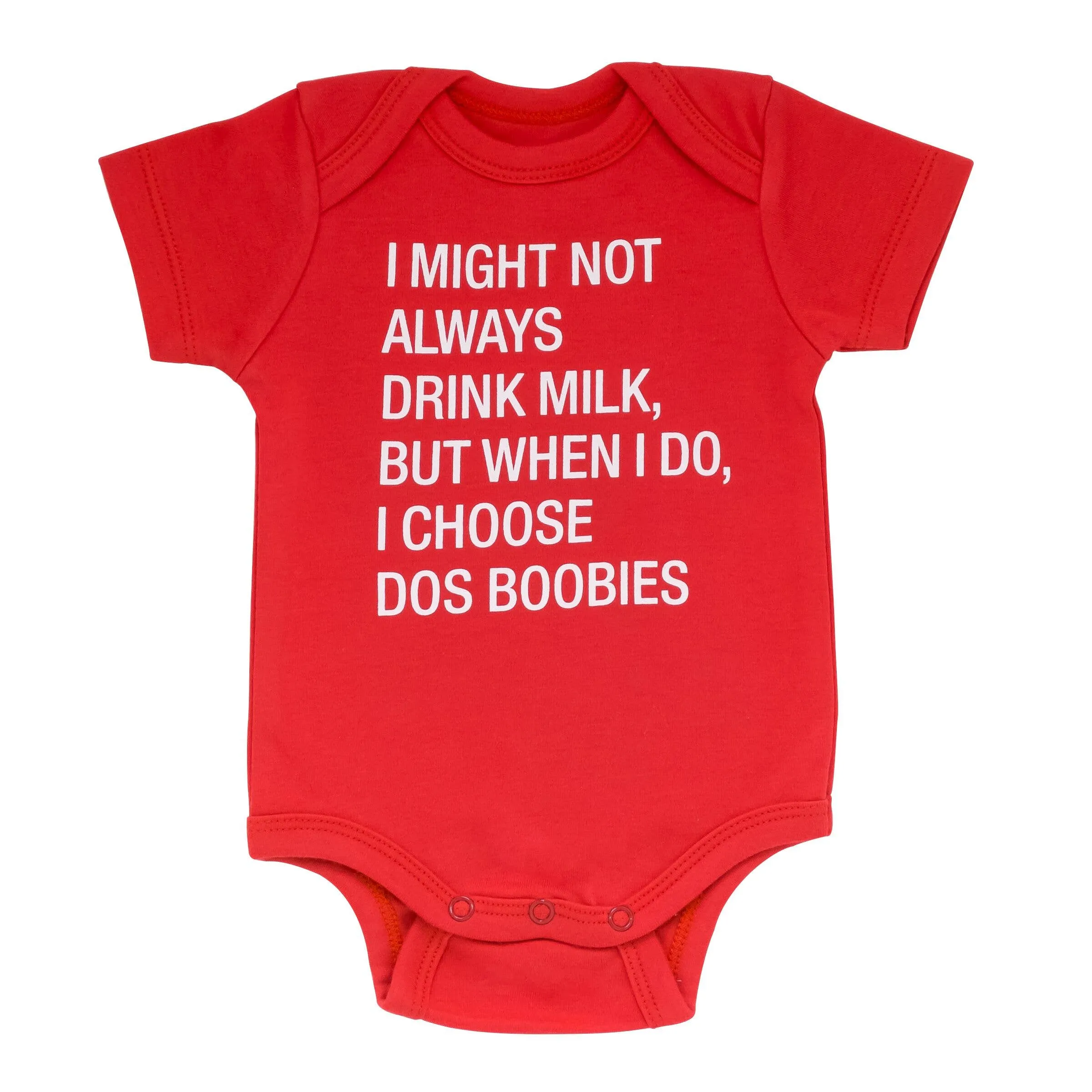 Choose Dos Boobies Baby Onesie