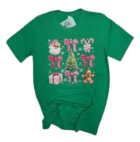 Christmas Coquette Tee HV200