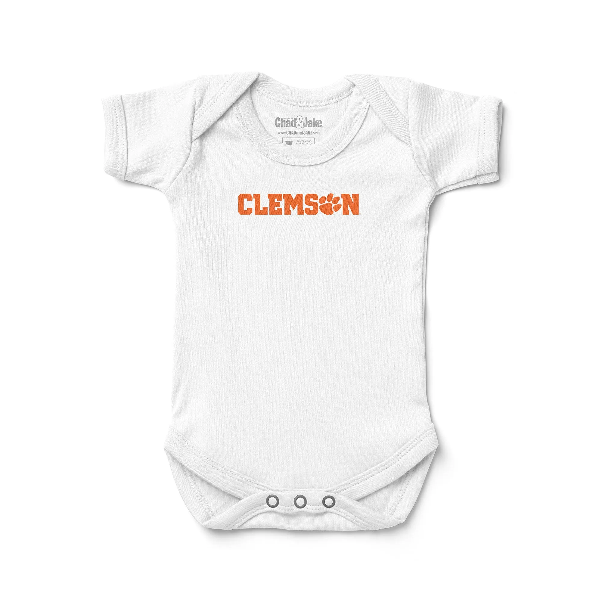 Clemson Tigers Wordmark Bodysuit