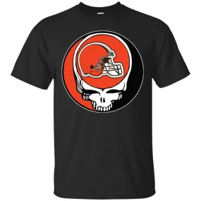 Cleveland Browns Grateful Dead Steal Your Face Football Nfl Shirts