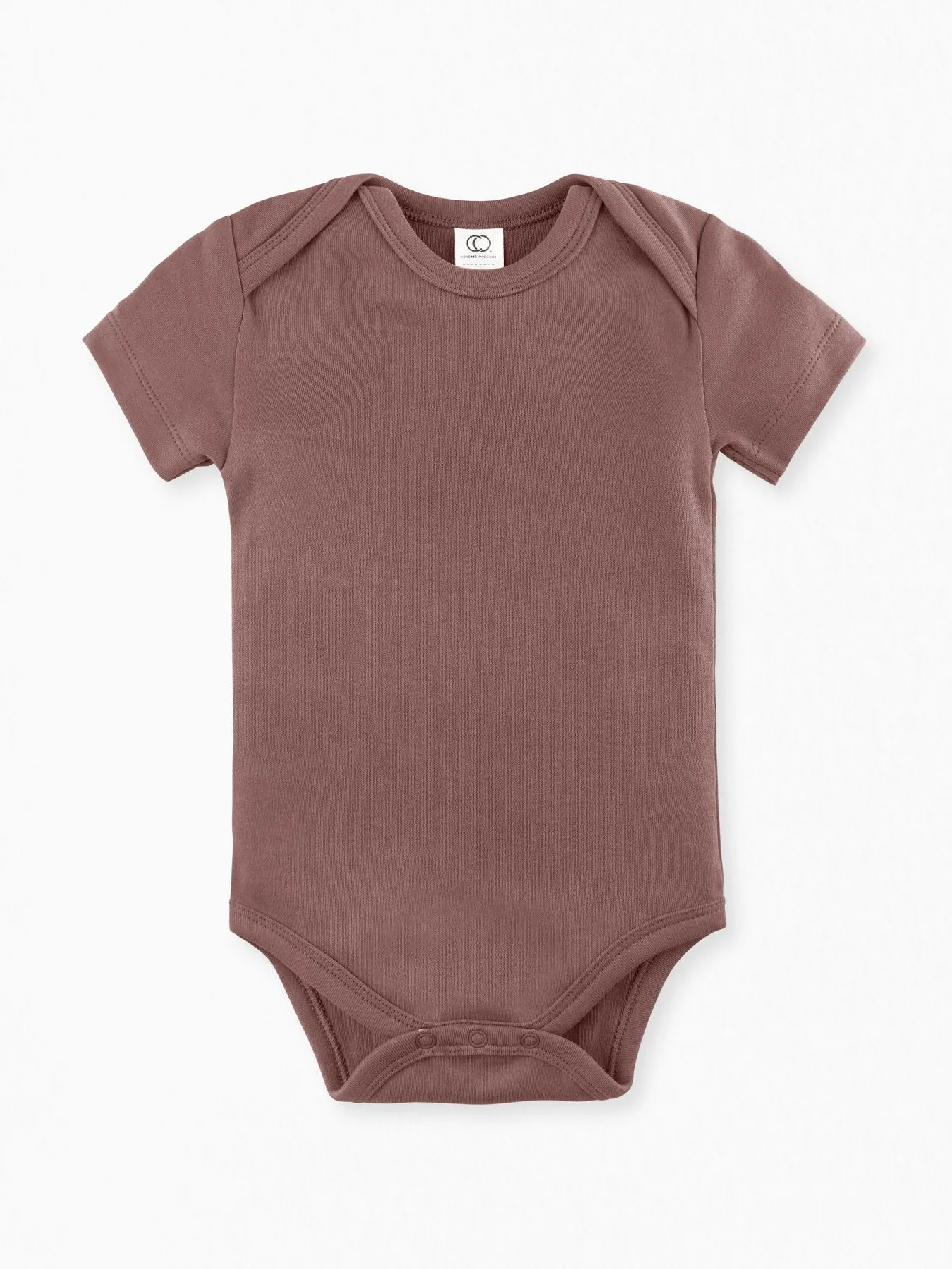 Colored Organics - Short Sleeve Bodysuit - Aster