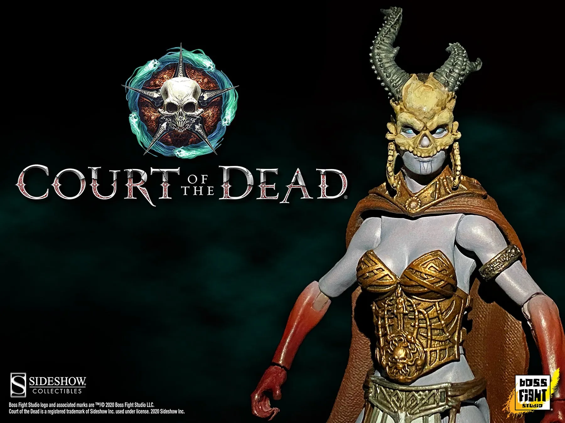 Court of the Dead Action Figure: Kier - Valkyrie of the Dead -WHOLESALE