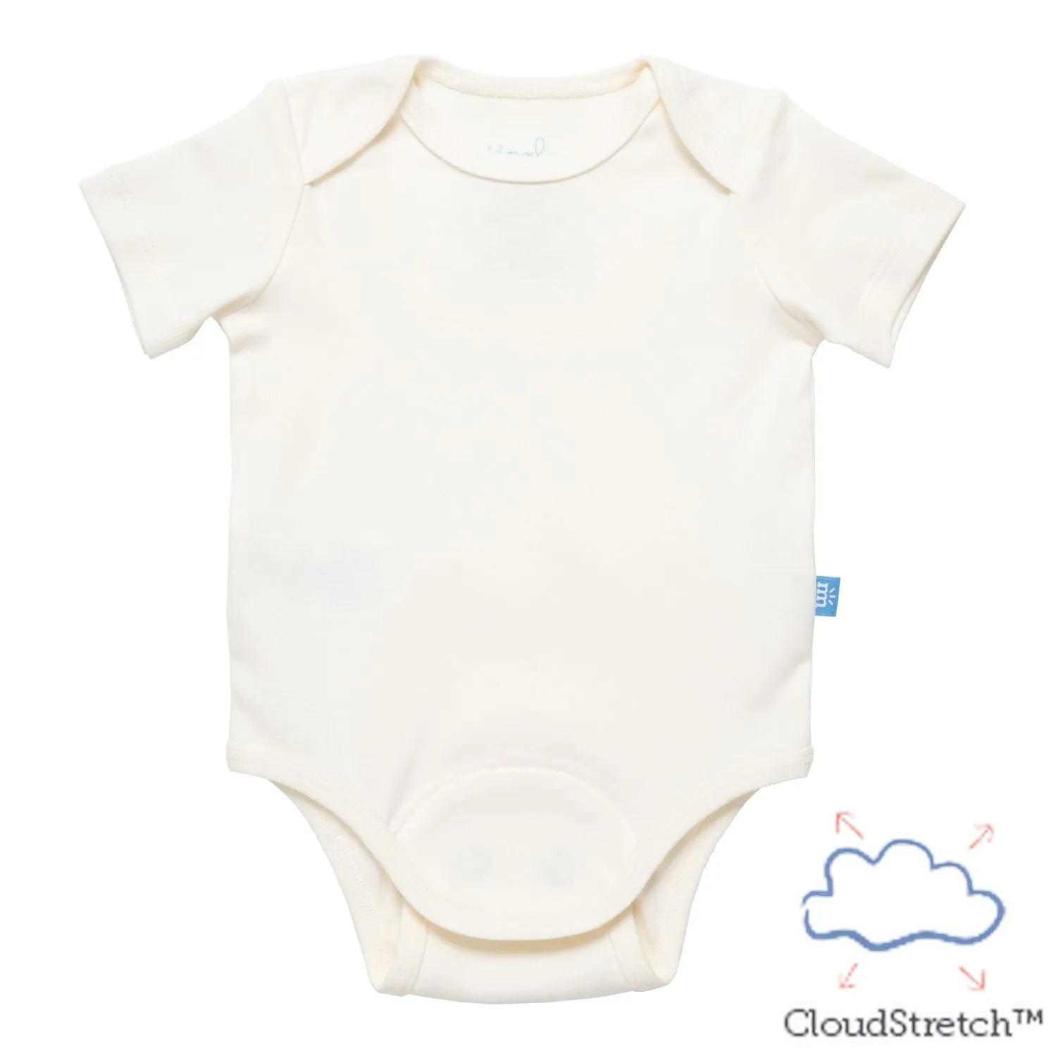 cream CloudStretch™ magnetic bodysuit