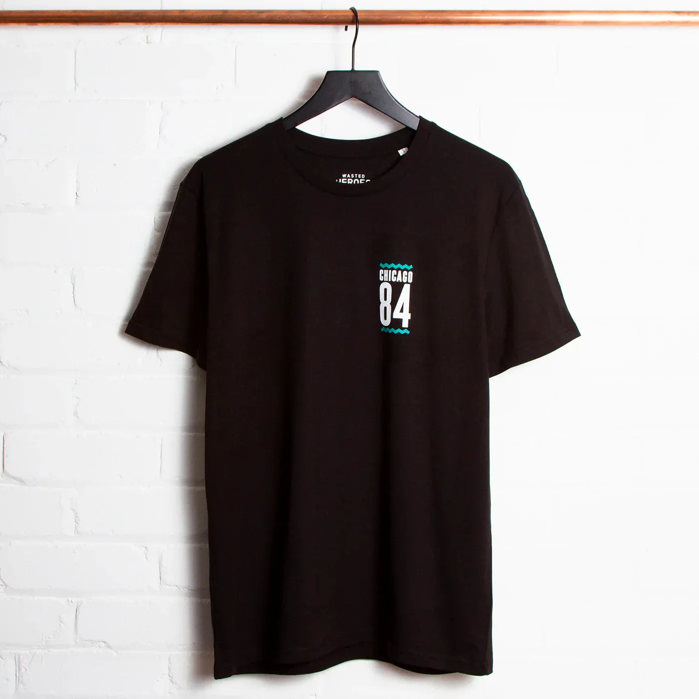 Crest Chicago84 - Tshirt - Black