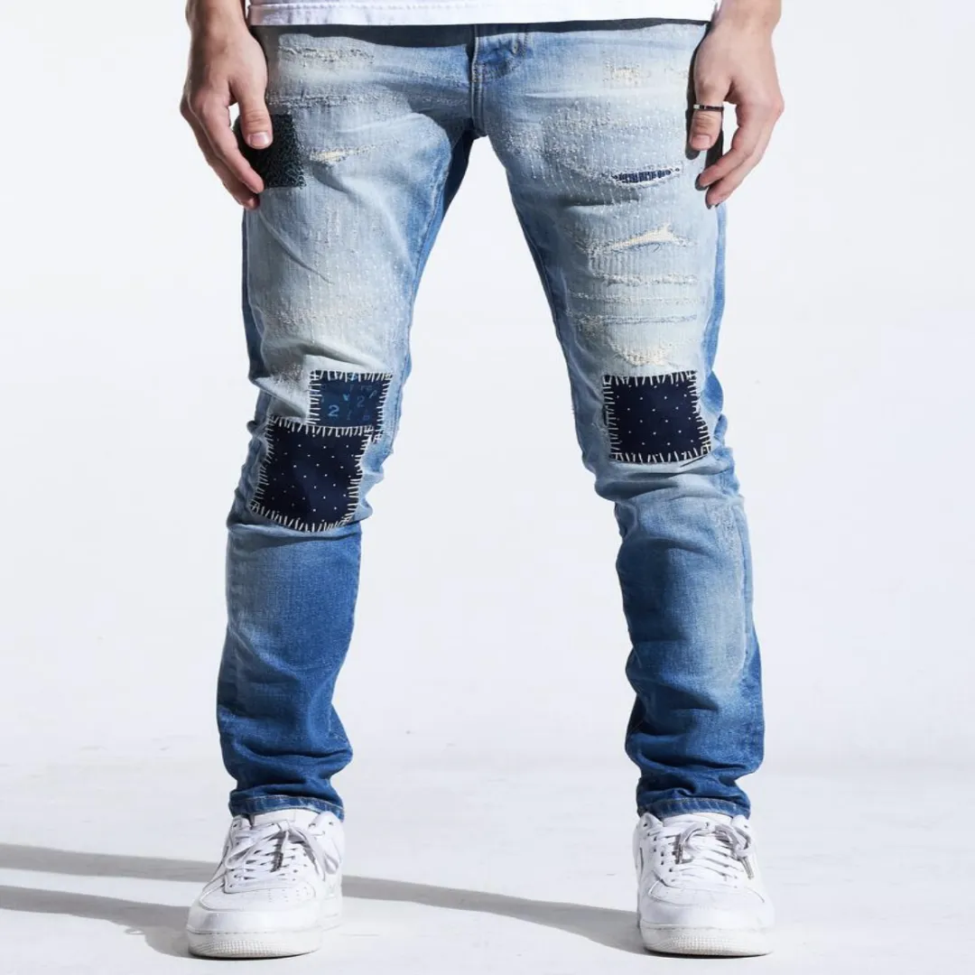 CRYSP DENIM ATLANTIC DENIM MENS - RESTITCHED