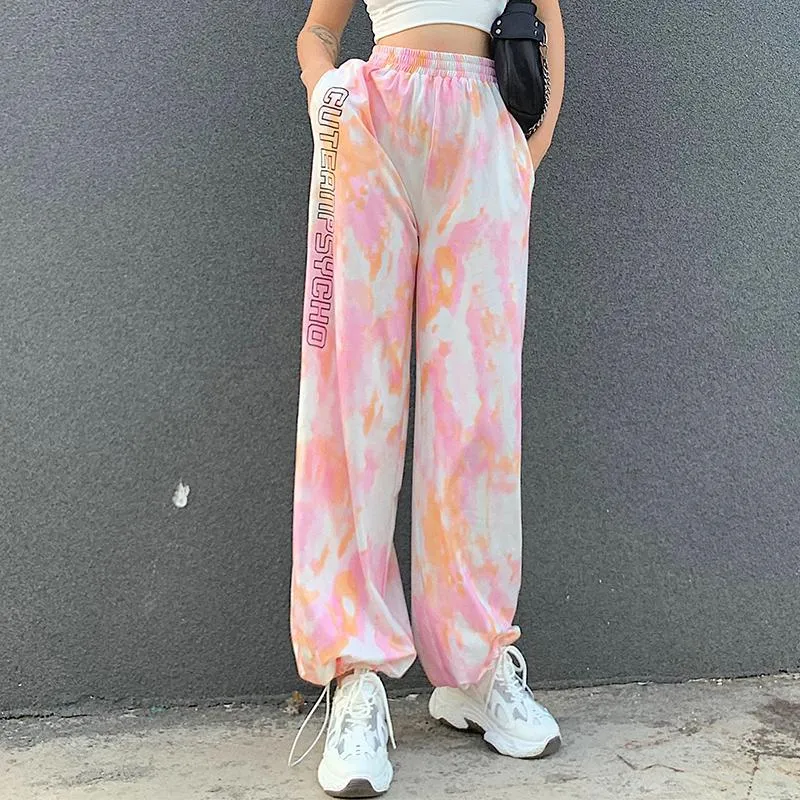 Cute And Psycho Tie-Dye Street Pants SD00714