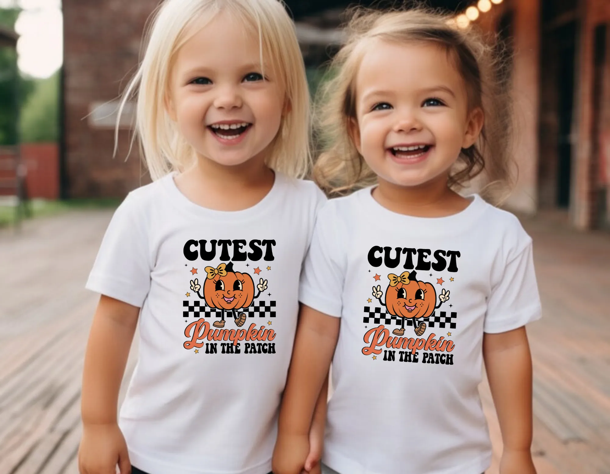 Cutest Pumpkin In The Patch | Girls Halloween Shirt