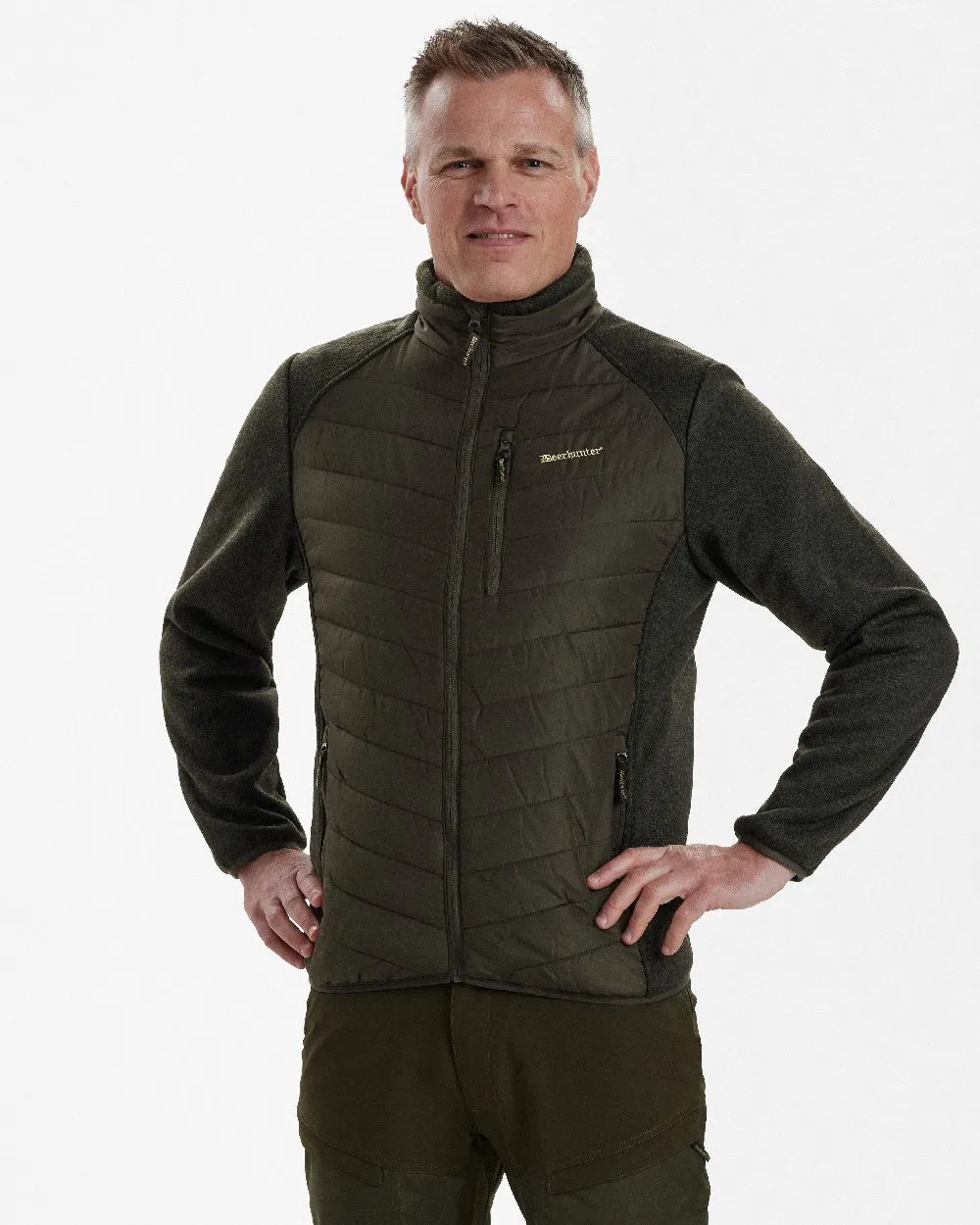 Deerhunter Moor Padded Jacket with Knitted Sleeves