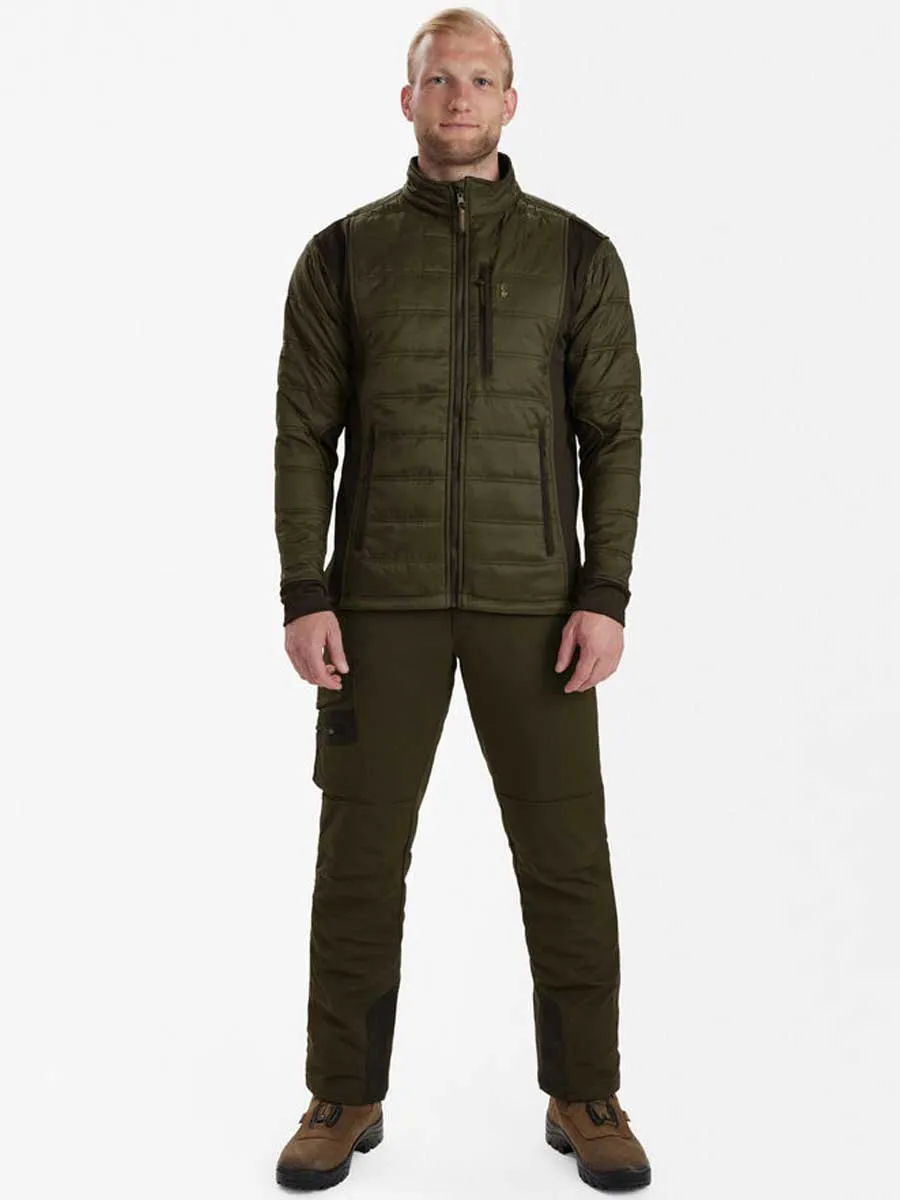 DEERHUNTER Muflon Zip-In Jacket - Mens - Art Green