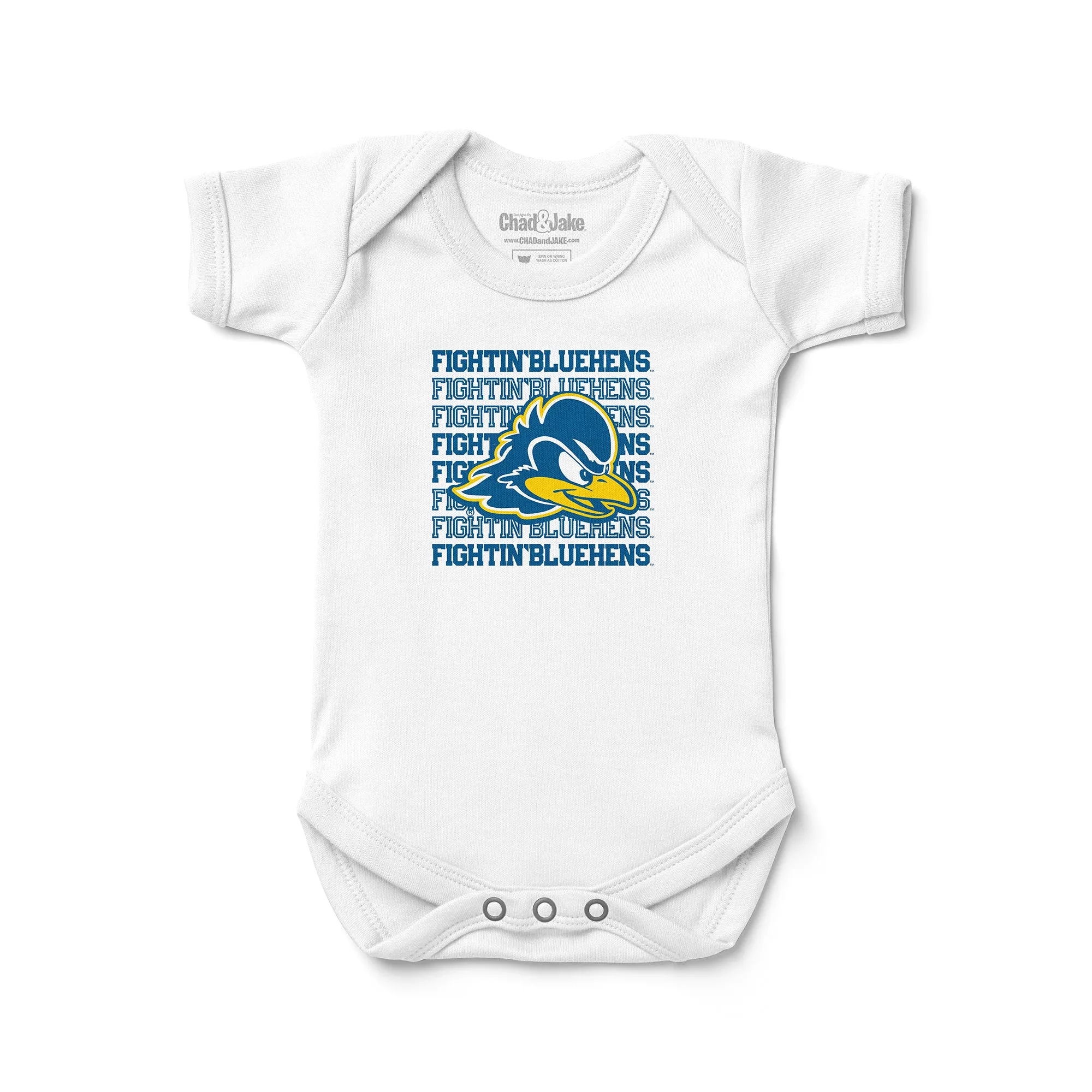 Delaware Fightin' Blue Hens Retro Bodysuit