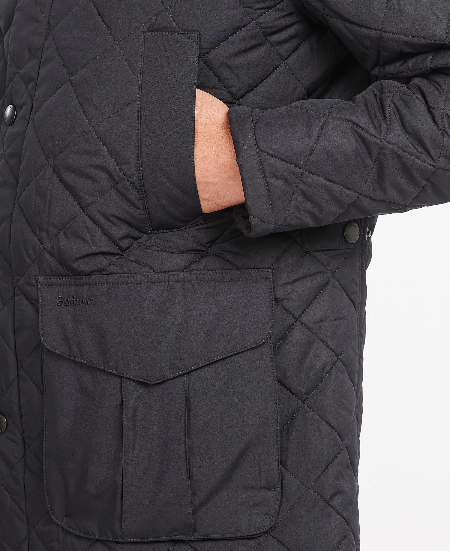 Devon Quilted Jacket - Navy